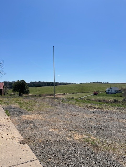 Open pasture fields near Galax VA